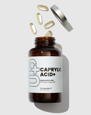UP Acido caprilico+ integratore per il supporto del benessere digestivo e della salute intestinale UP Health Pharma 120 capsule - 2