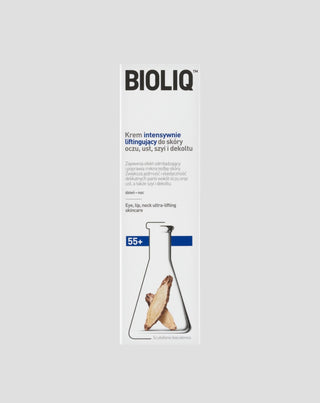 Crema lifting intensiva per la pelle di occhi, labbra, collo e décolleté 55+ Bioliq - 1