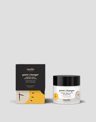 Crema Viso naturale con retinolo Game Changer 30 ml Resibo - 4