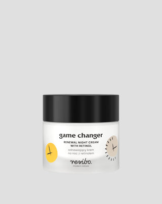 Crema Viso naturale con retinolo Game Changer 30 ml Resibo - 1