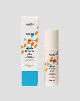 Crema Viso Avanzata SPF 50 ritardante l’invrcchiamento cutaneo Ready to wear 365 Resibo - 3