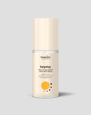 Siero viso Heyday nutriente e illuminante con antiossidanti e tripla vit. C 30 ml Resibo