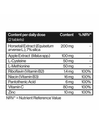 Integratore alimentare per capelli Hair nutrient tablets food suplement Scandinavian Biolabs - 2