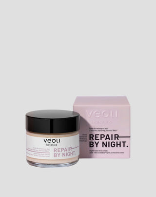Crema notte con protezione lipidica Second skin Repair by night Veoli Botanica - 1