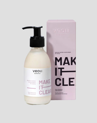 Emulsione detergente naturale per il viso Make it clear Veoli Botanica - 1