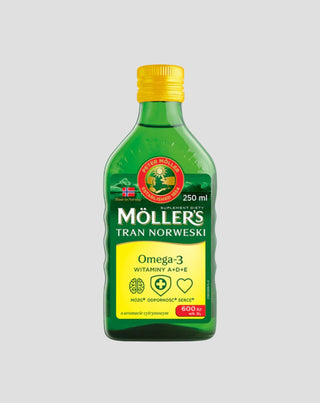 Trank norvegese di Moller al gusto di limone con 600 UI di vitamina D3 - 1