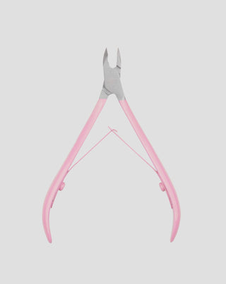 Tagliacuticole professionale da 5 mm con manico rosa satinato You Beauty - 1