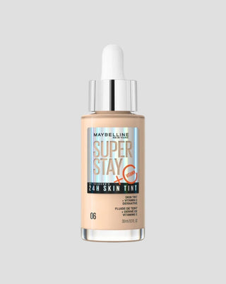 Fondotinta illuminante a lunga durata con vitamina C Super Stay Skin Tint 06 Maybelline - 1