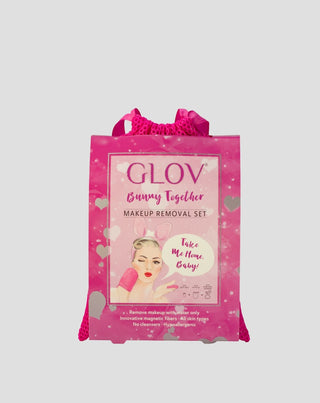 Set di fasce per capelli due guanti per la rimozione del trucco e la cura quotidiana della pelle Glov - 2