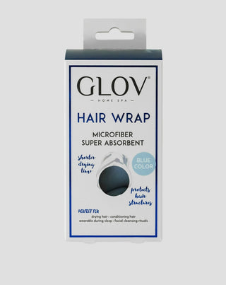 Turbante bianco per capelli che riduce il tempo di asciugatura per tutti i tipi di capelli Hair Wrap Glov - 2