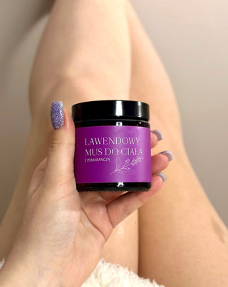 Mousse corpo alla lavanda per pelli irritate e secche con olio di lavanda Mglife - 3