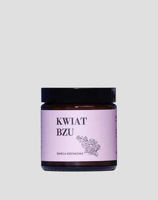 Candela naturale di colza con delicato profumo di Fiore di Sambuco Mglife - 1
