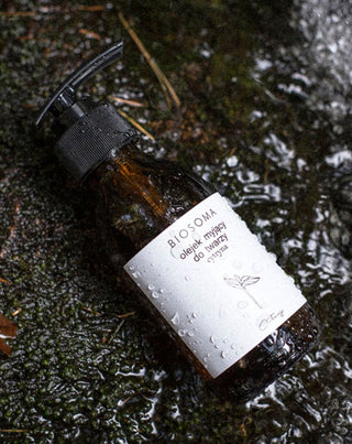 Olio detergente viso con olio di limone e mandorle rimuove efficacemente il make-up Biosoma - 2