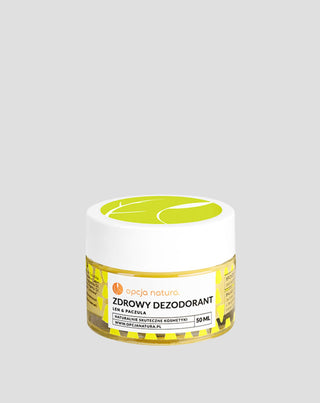 Deodorante crema naturale - deodorante sano al patchouli & lino Opcja Natura - 1