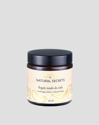 Burro corpo con oli naturali al profumo di melone e tè verde Natural Secrets - 1