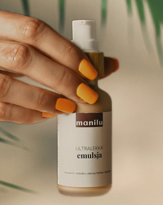 Emulsione leggera per pelli grasse e miste con olio di Argan e niacinamide Manilu - 3