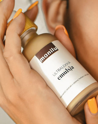 Emulsione leggera per pelli grasse e miste con olio di Argan e niacinamide Manilu - 4