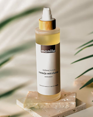 Essenza struccante micellare rinfrescante lenitiva irritante con D-pantenolo Manilu - 2