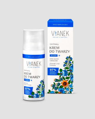 Crema viso idratante con estratto di foglie di tarassaco per pelli secche e sensibili Vianek - 2