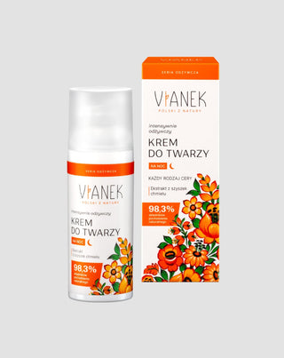 Vianek Crema notte nutriente intensiva con estratto di luppolo - 2