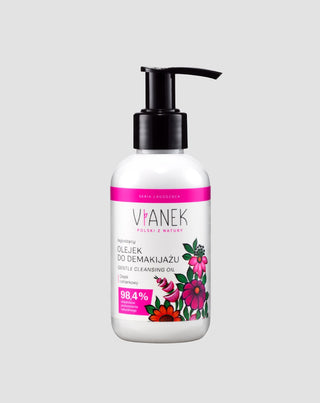 Olio struccante lenitivo per occhi, viso e labbra con macerato di camomilla Vianek - 1