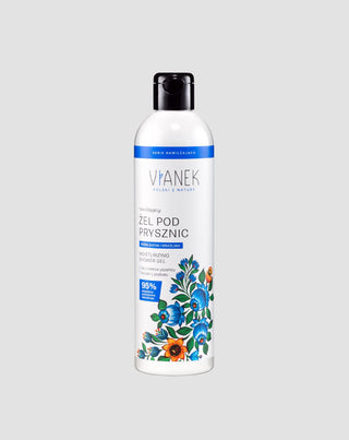 Gel doccia idratante per pelli secche e sensibili con estratto di farfara Vianek