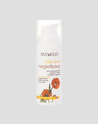Crema leggera alla calendula per tutti i tipi di pelle per accelerare il rinnovamento cutaneo Sylveco - 1