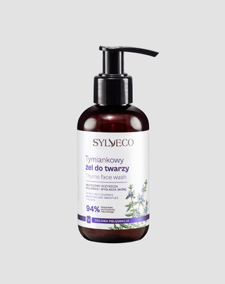 Gel detergente levigante e illuminante per il viso con acido malico Sylveco - 1