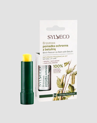 Rossetto protettivo alla betulla con betulina e oli naturali Sylveco