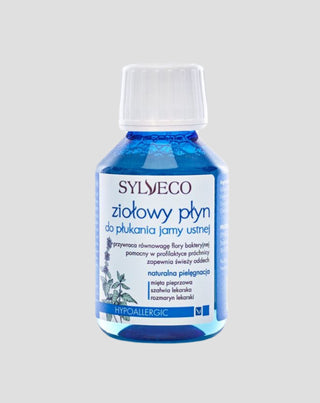 Collutorio alle erbe con estratti naturali senza alcool Sylveco - 1