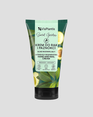 Crema mani e unghie fortemente rigenerante con avocado e olio di semi di cotone Vis Plantis - 1