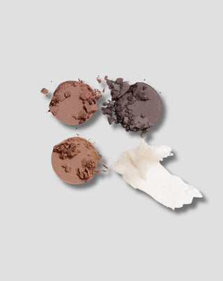 Palette di 3 ombretti e cera trasparente per lo styling delle sopracciglia, per risultati di lunga durata Gosh - 2