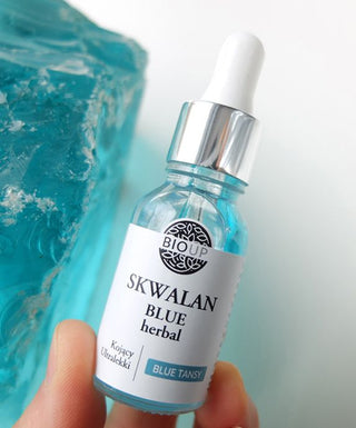 Siero allo squalano con canna da zucchero per pelli acneiche Squalane Blue Tansy BIOUP - 2