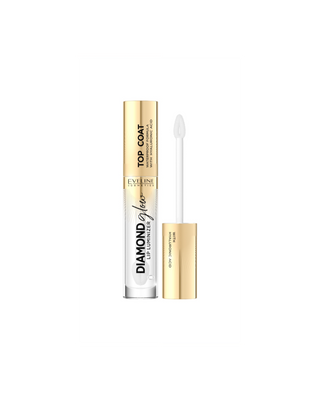 Lucidalabbra con acido ialuronico nr 01 transparent top coat Diamond Glow Lip Luminizer Eveline