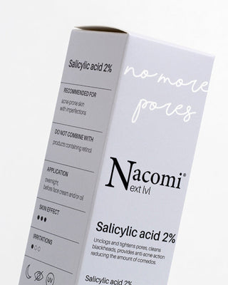 Siero viso all'acido salicilico per punti neri e acne con vitamina B3 Nacomi Next Level - 2