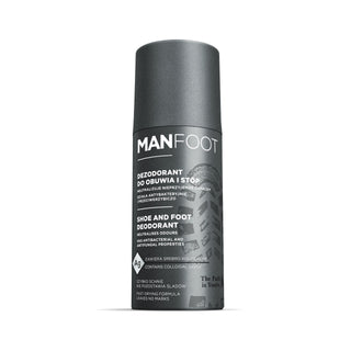 Deodorante per calzature e piedi con argento colloidale al profumo di tè verde ManFoot - 1