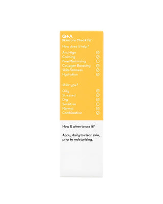 Siero viso rivitalizzante ai peptidi Peptide Facial Serum Q+A - 3