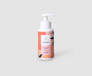 Gel detergente delicato e purificante per il viso con olio di canapa Manaya