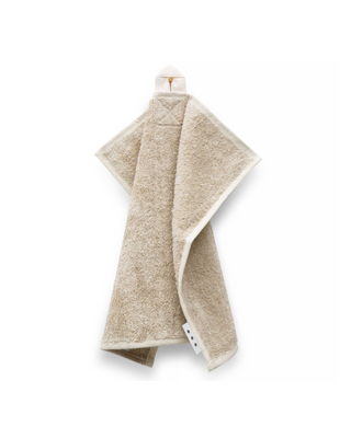 Morbido asciugamano in lino cotone Frotte Natural 30x30 cm Hhuumm - 1