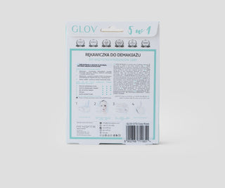 Guanto riutilizzabile per la rimozione del trucco e la pulizia del viso On-The-Go Ivory Glov - 4