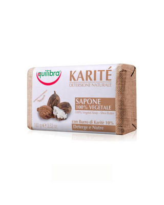 Sapone al burro di karité per viso e corpo Equilibra - 1
