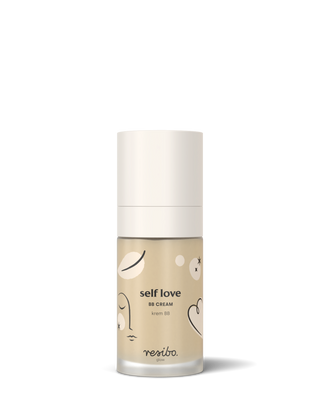 Crema viso naturale ed ecologica BB Self Love nella tonalità Light Beige 30 ml Resibo - 1