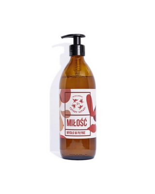 Sapone liquido sensoriale stimolante Amore idratante pelle secca Mydlarnia Cztery Szpaki - 1