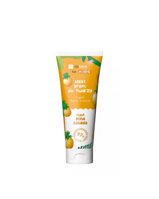 Crema leggera per bambini, al profumo di pinacolada, con gel di aloe vera HiSkin - 1