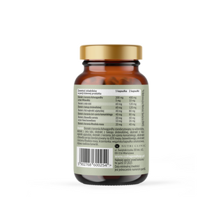 Adattogeni che supportano la memoria e l'immunità dell’organismo Nutri Clinic 90 capsule - 2