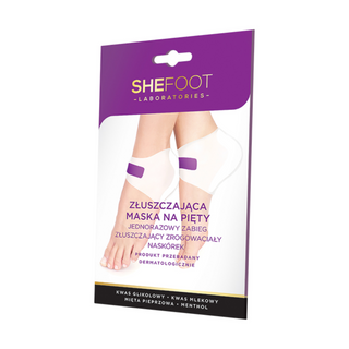 Maschera esfoliante del tallone per rimuovere l'epidermide callosa SheFoot - 1