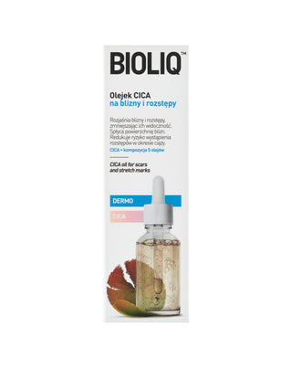 Dermo olio CICA per cicatrici e smagliature con Centella asiatica bioattiva Bioliq - 1