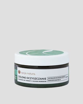 Maschera viso contro le imperfezioni Pulizia verde Opzione Natura