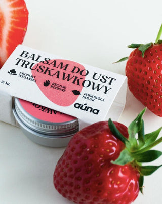 Balsamo labbra alla fragola per migliorare il colore delle labbra e aggiungere luminosità Auna - 4