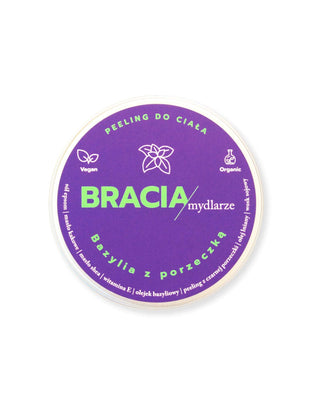 Peeling naturale al sale che migliora l'umore Basilico e ribes Bracia Mydlarze - 5